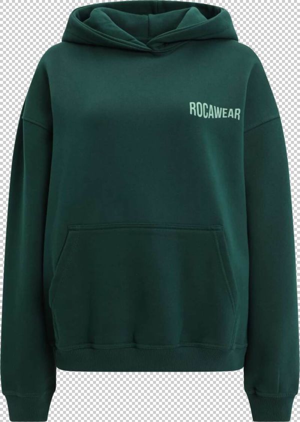 ROCAWEAR ROCAWEAR Majica  svetlo modra / zelena