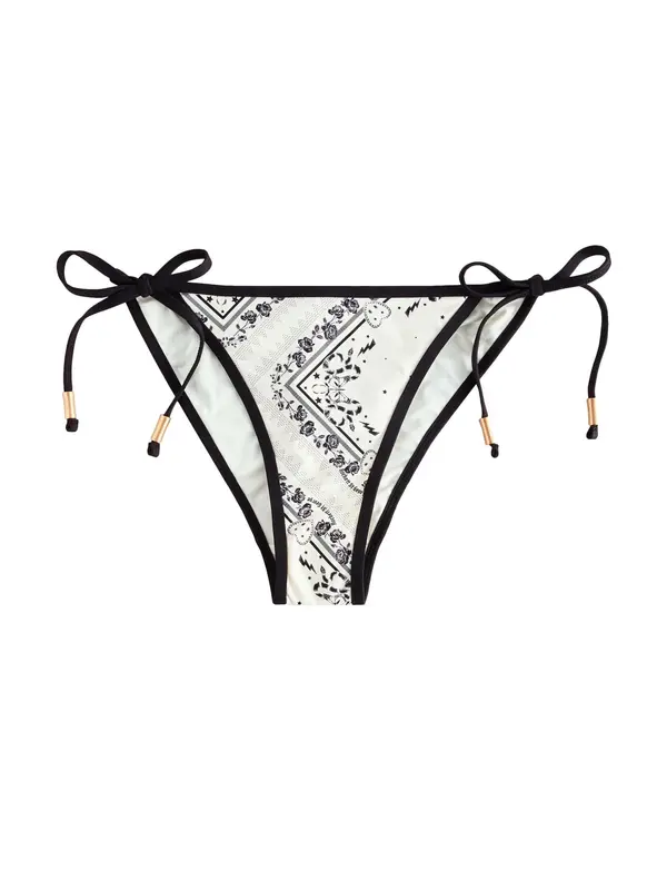 Rockett St George Rockett St George Bikini hlačke  črna / bela