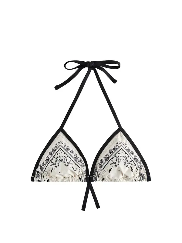 Rockett St George Rockett St George Bikini zgornji del  črna / off-bela