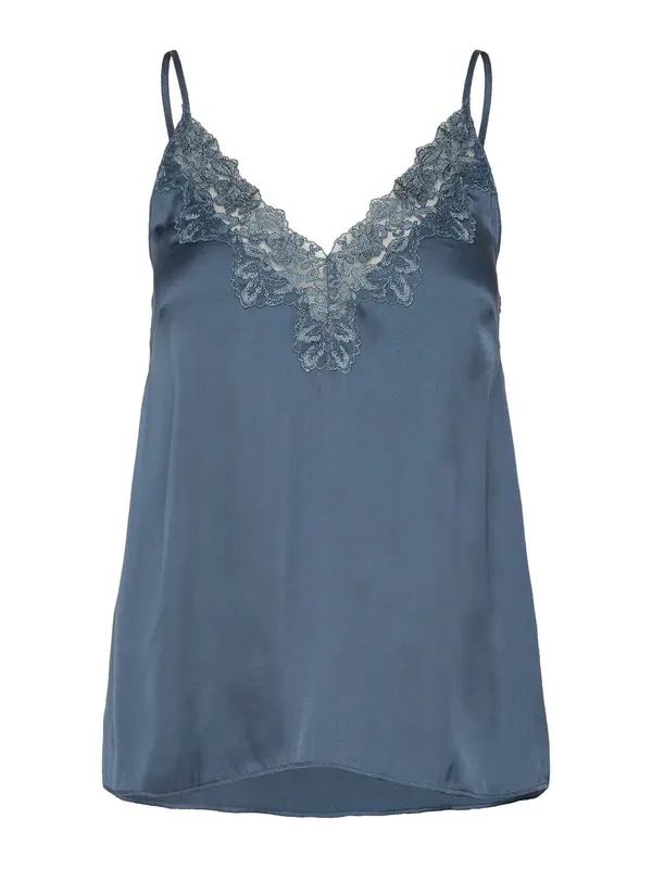 rosemunde rosemunde Top 'Satina'  temno modra