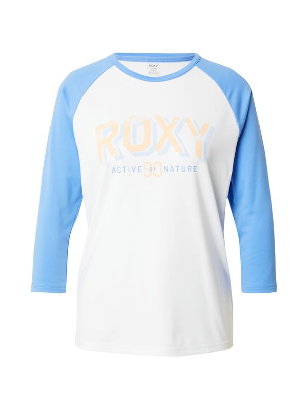 ROXY ROXY Funkcionalna majica  modra / svetlo modra / rumena / bela