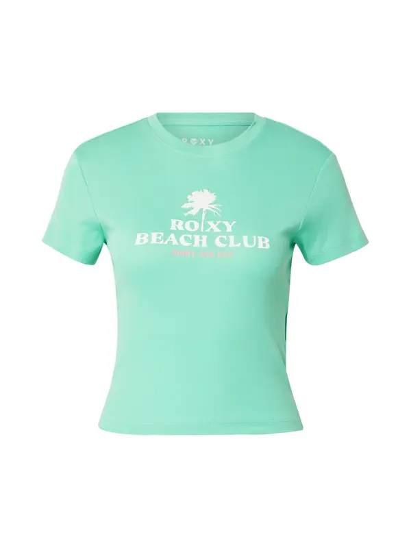 ROXY ROXY Majica 'BEACH LOVE'  pastelno zelena / melona / bela