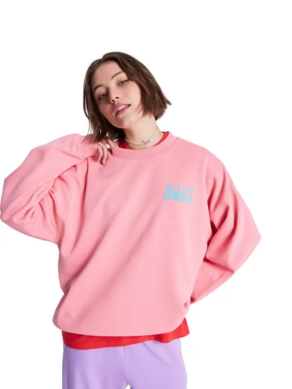ROXY ROXY Majica 'Lineup'  neonsko modra / oranžna / roza / rdeča