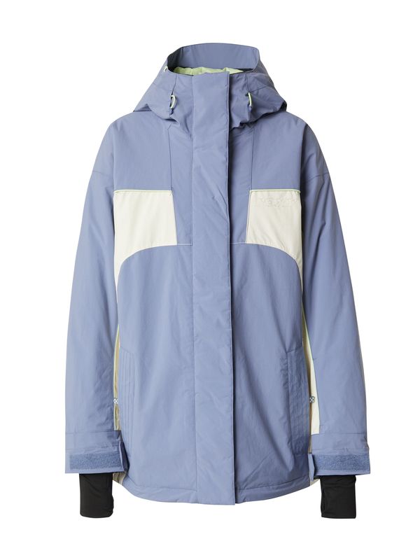 ROXY ROXY Športna jakna 'RITUALIZED'  svetlo modra / črna / bela