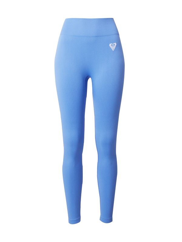 ROXY ROXY Športne hlače 'CHILL OUT'  svetlo modra / off-bela