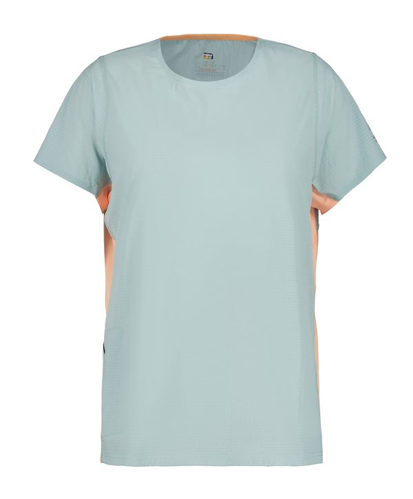 Rukka Rukka Funkcionalna majica 'Manin'  svetlo modra / pastelno oranžna