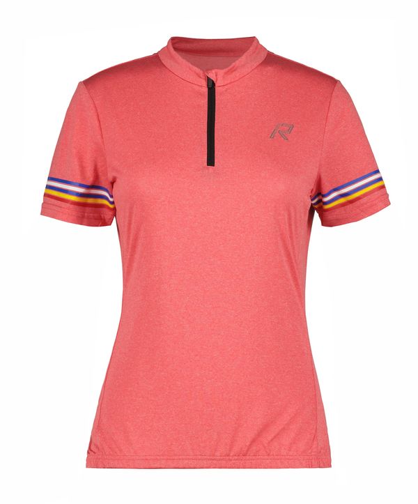 Rukka Rukka Funkcionalna majica 'Ranevo'  rumena / roza / črna / bela