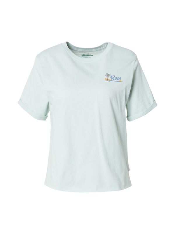 RVCA RVCA Majica 'SUNSET'  azur / meta / jelka / oranžna