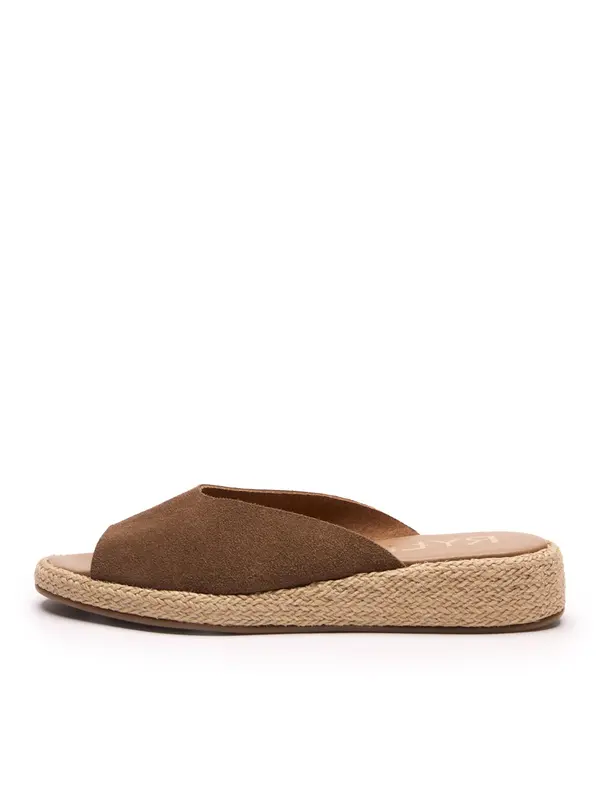 RYŁKO RYŁKO Espadrile  rjava