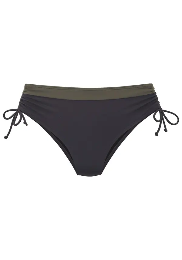 s.Oliver s.Oliver Bikini hlačke  antracit / temno zelena