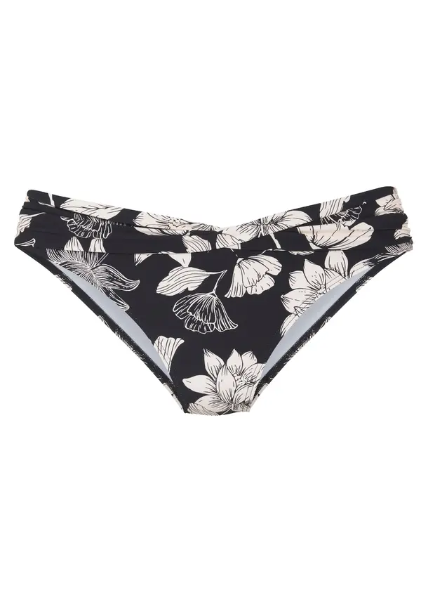 s.Oliver s.Oliver Bikini hlačke  črna / bela