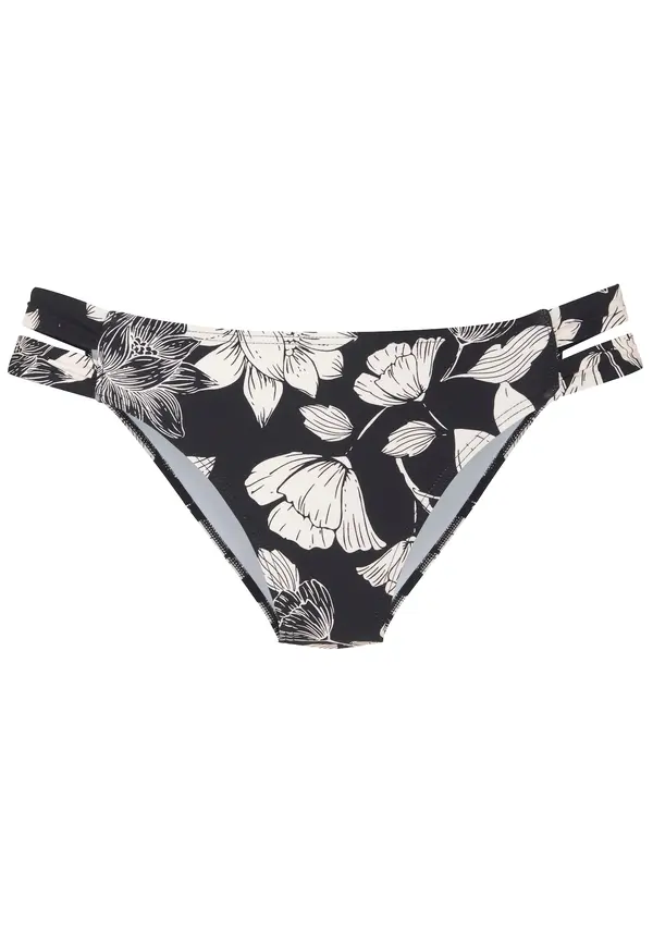 s.Oliver s.Oliver Bikini hlačke  črna / off-bela