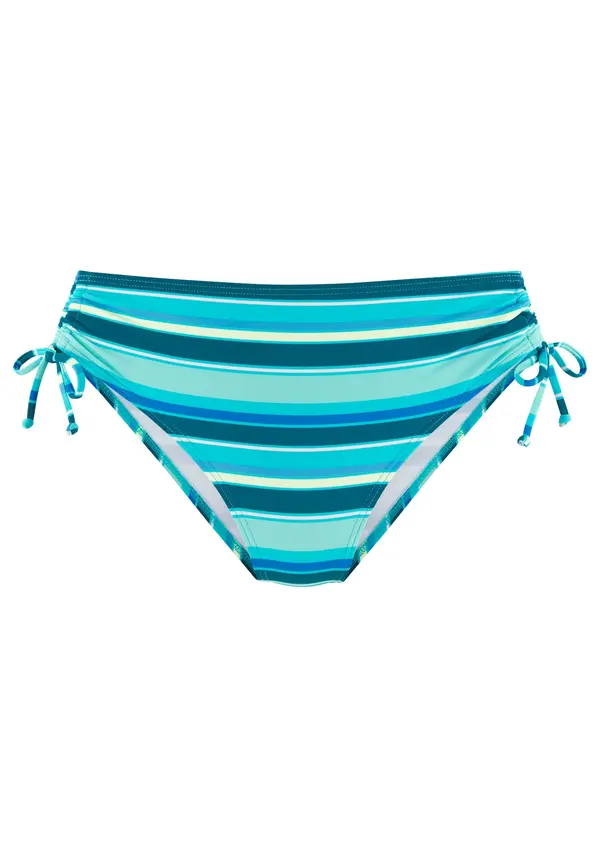 s.Oliver s.Oliver Bikini hlačke  modra / turkizna / nočno modra / pastelno rumena