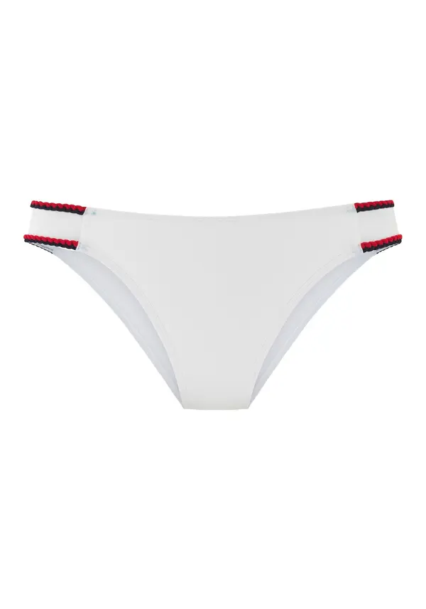 s.Oliver s.Oliver Bikini hlačke  temno rdeča / črna / bela