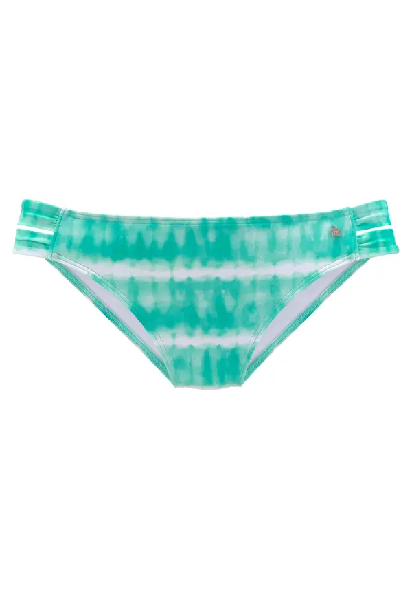 s.Oliver s.Oliver Bikini hlačke  zelena / bela
