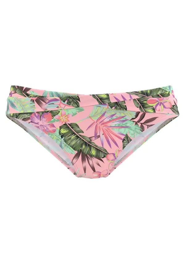 s.Oliver s.Oliver Bikini hlačke  zelena / lila / rosé