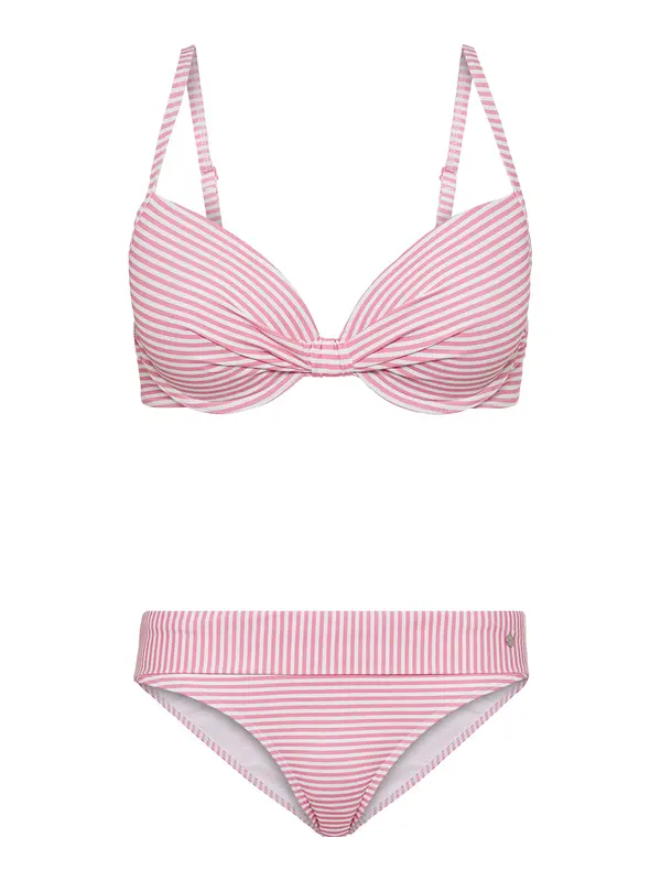 s.Oliver s.Oliver Bikini  svetlo roza / bela