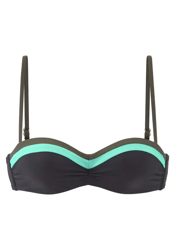s.Oliver s.Oliver Bikini zgornji del  antracit / meta