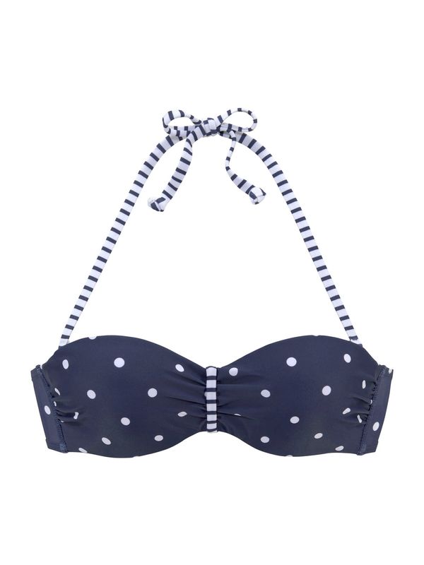 s.Oliver s.Oliver Bikini zgornji del 'Audrey'  mornarska / bela