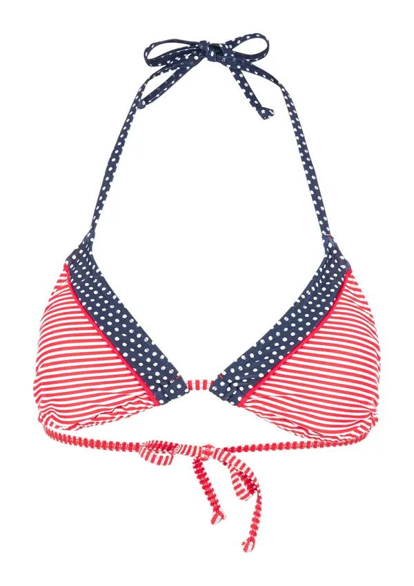 s.Oliver s.Oliver Bikini zgornji del 'Avni'  temno modra / rdeča / bela
