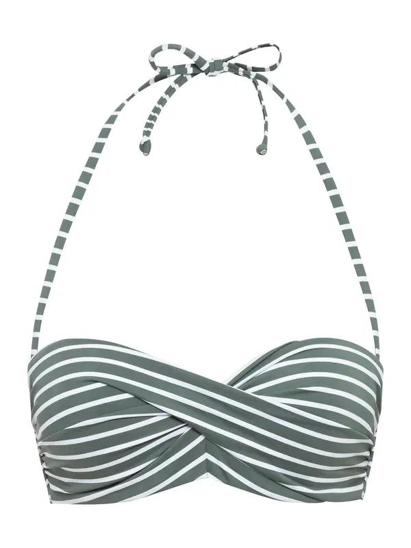 s.Oliver s.Oliver Bikini zgornji del  kaki / bela