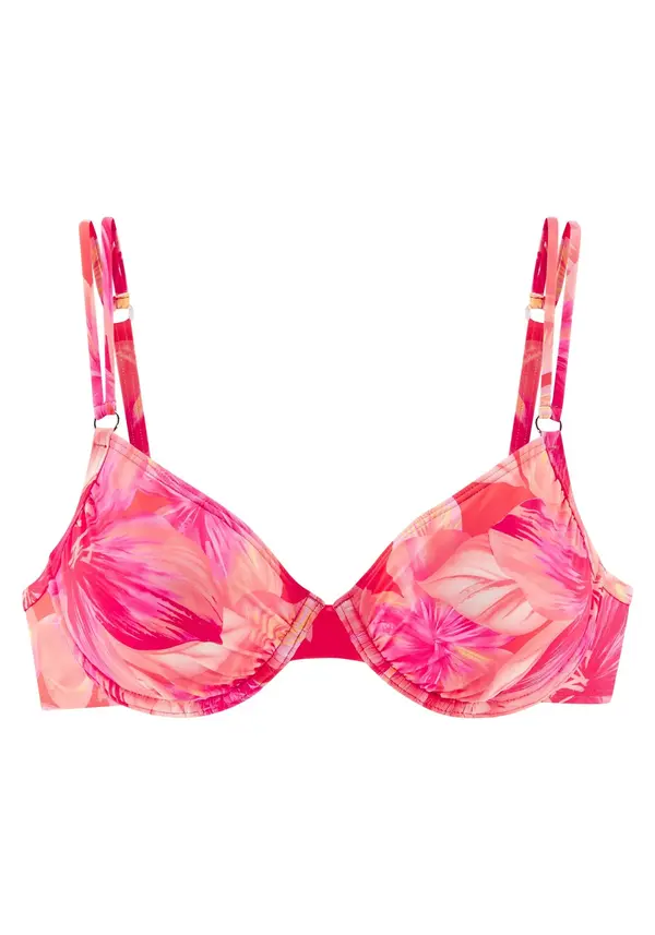 s.Oliver s.Oliver Bikini zgornji del  korala / breskev / pitaja / malina