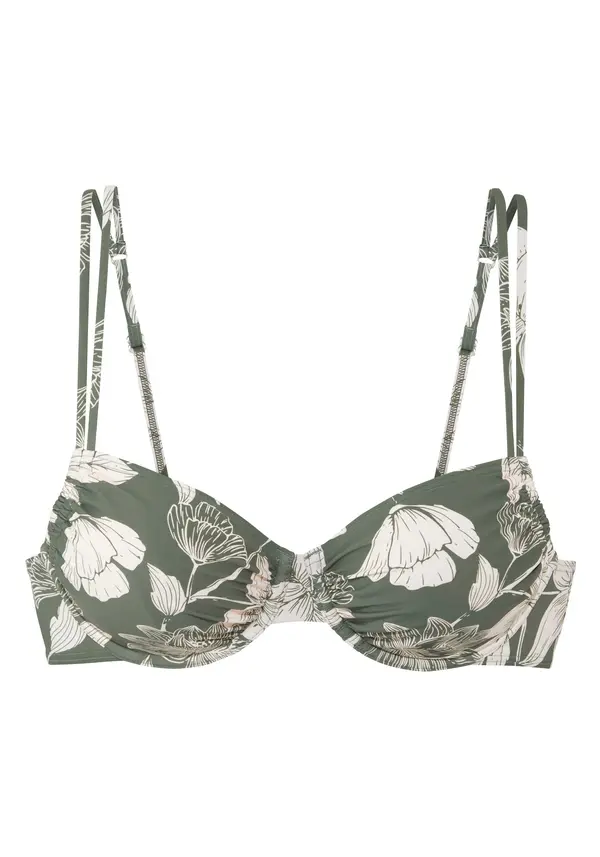 s.Oliver s.Oliver Bikini zgornji del 'LM'  bež / zelena