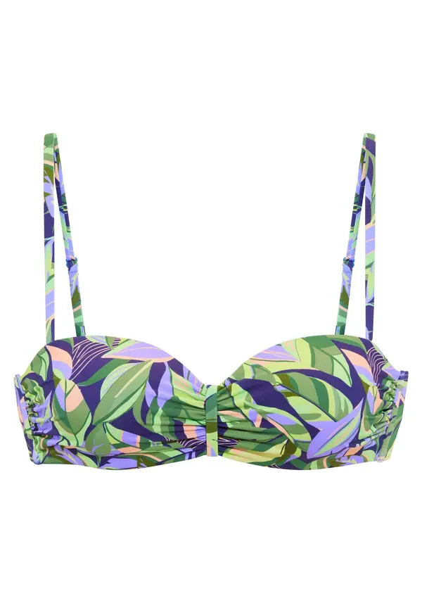 s.Oliver s.Oliver Bikini zgornji del  marine / jelka / sivka