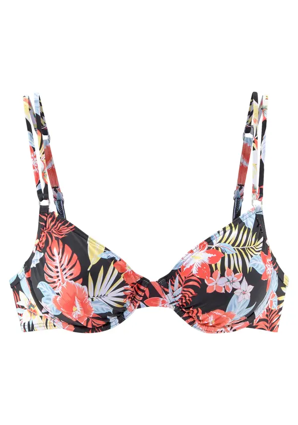 s.Oliver s.Oliver Bikini zgornji del  mešane barve / črna