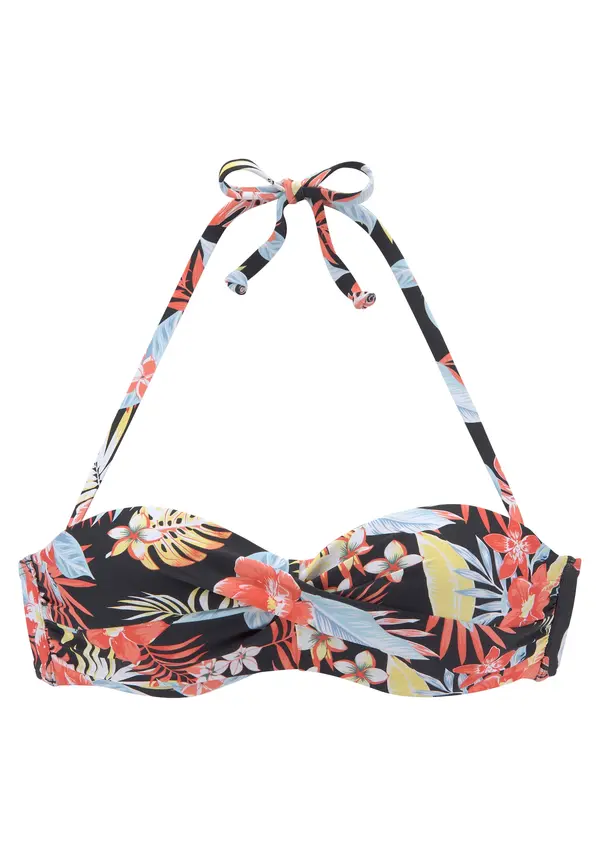 s.Oliver s.Oliver Bikini zgornji del  mešane barve / črna