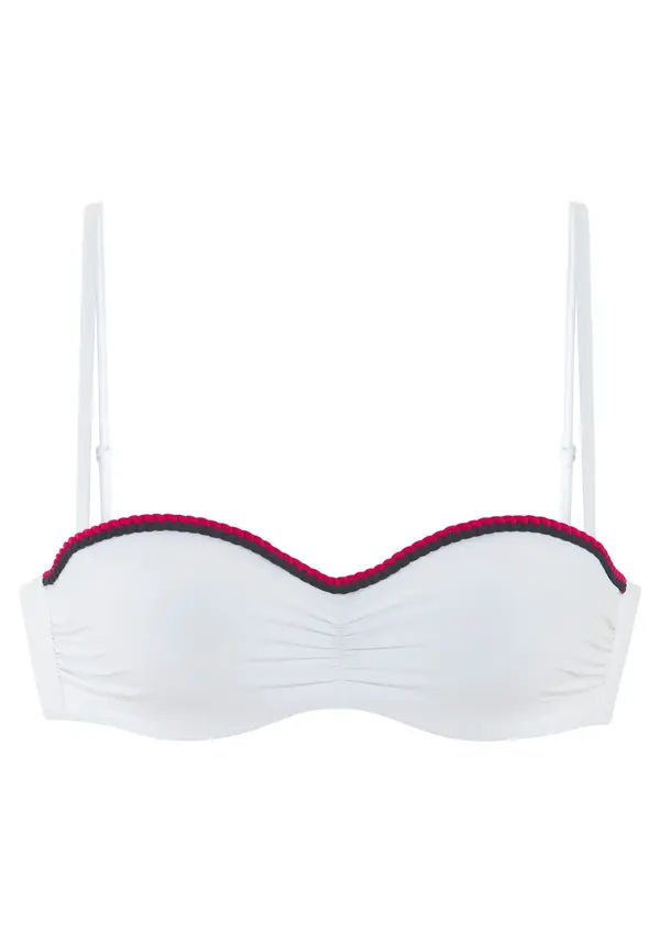 s.Oliver s.Oliver Bikini zgornji del  rdeča / črna / bela