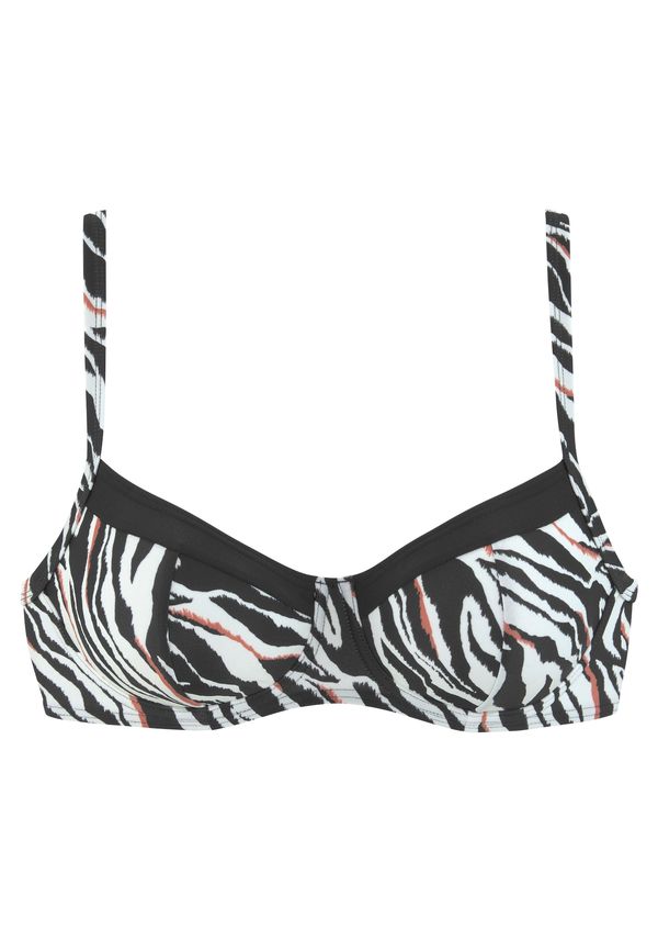 s.Oliver s.Oliver Bikini zgornji del  rjasto rjava / črna / bela