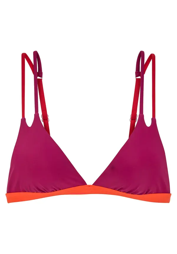 s.Oliver s.Oliver Bikini zgornji del 'Yella'  jagoda / neonsko oranžna
