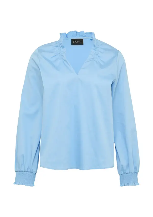 s.Oliver BLACK LABEL s.Oliver BLACK LABEL Bluza  svetlo modra