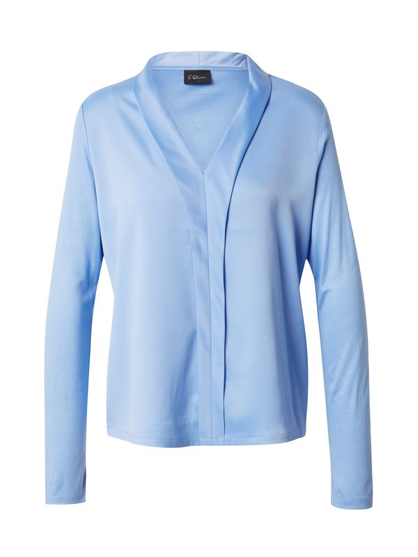 s.Oliver BLACK LABEL s.Oliver BLACK LABEL Majica  svetlo modra