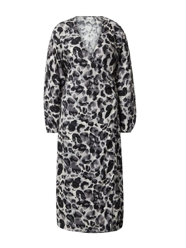 s.Oliver BLACK LABEL s.Oliver BLACK LABEL Obleka  siva / črna / bela