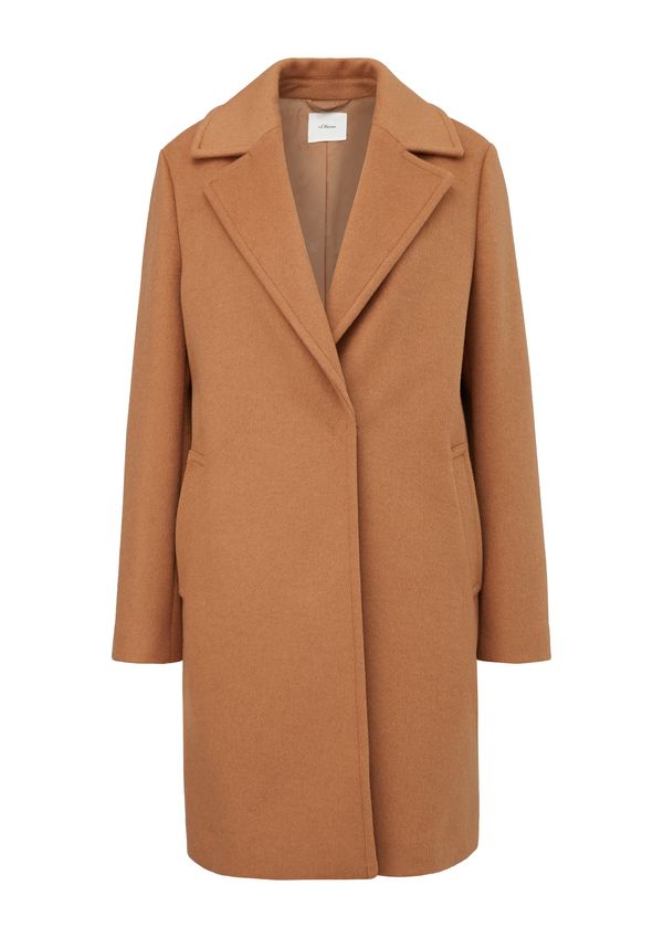 s.Oliver BLACK LABEL s.Oliver BLACK LABEL Prehoden plašč  marelica