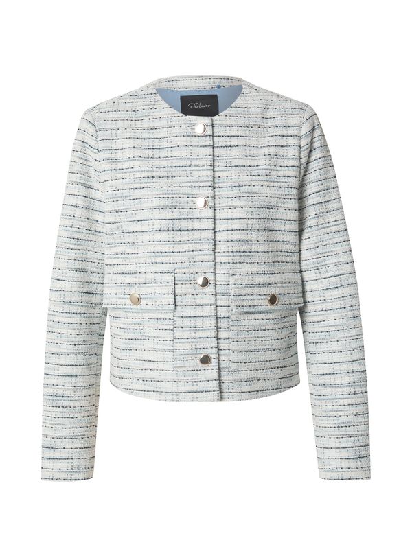 s.Oliver BLACK LABEL s.Oliver BLACK LABEL Prehodna jakna  marine / svetlo modra / bela