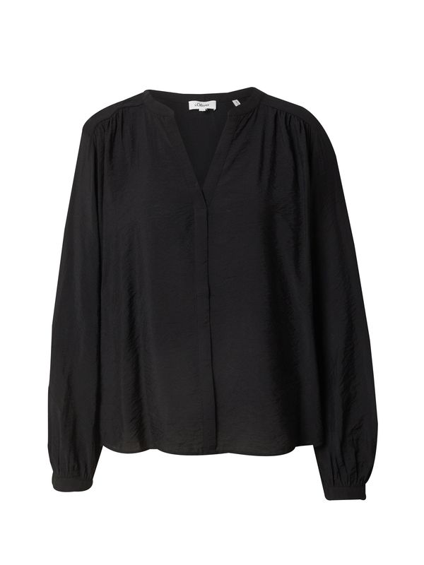 s.Oliver s.Oliver Bluza  črna