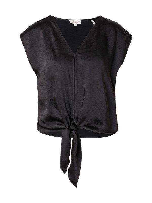 s.Oliver s.Oliver Bluza  črna