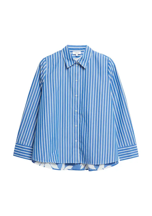 s.Oliver s.Oliver Bluza  kraljevo modra / bela