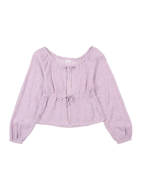 s.Oliver s.Oliver Bluza  meta / lila / bela