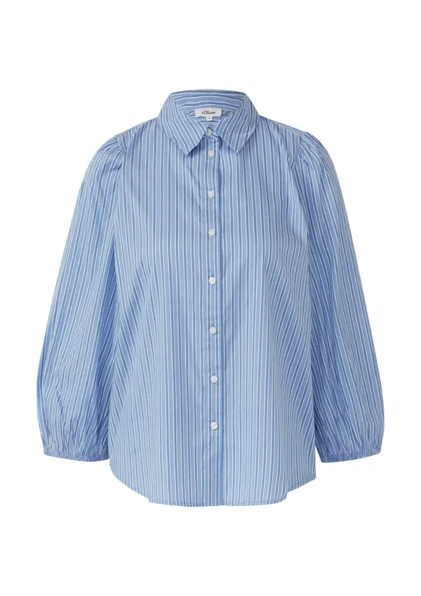 s.Oliver s.Oliver Bluza  svetlo modra / temno modra / bela