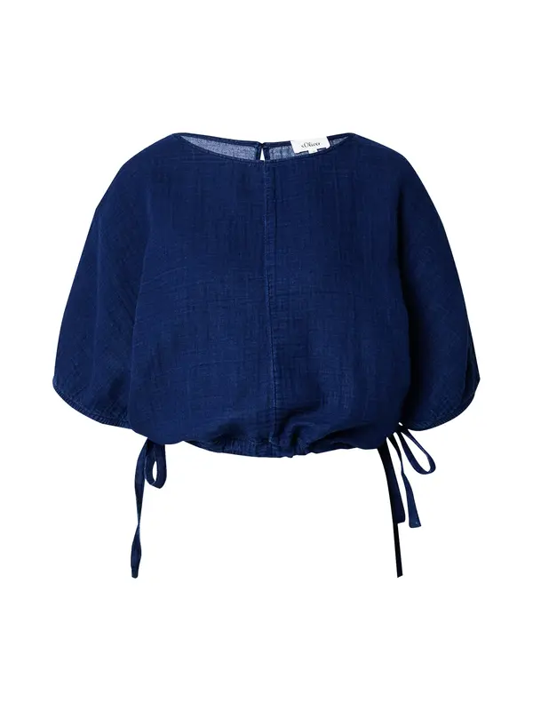 s.Oliver s.Oliver Bluza  temno modra
