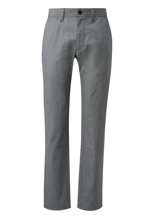 s.Oliver s.Oliver Chino hlače 'Phoenix'  mornarska / bela