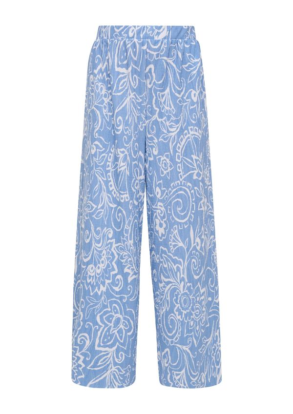 s.Oliver s.Oliver Hlače  svetlo modra / bela