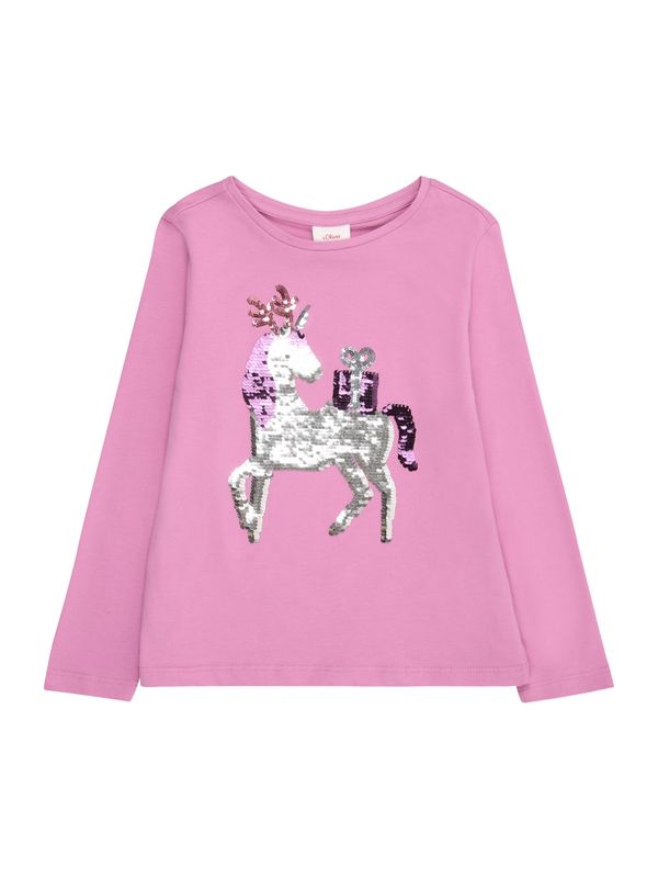 s.Oliver Junior s.Oliver Junior Majica  lila / roza / srebrna