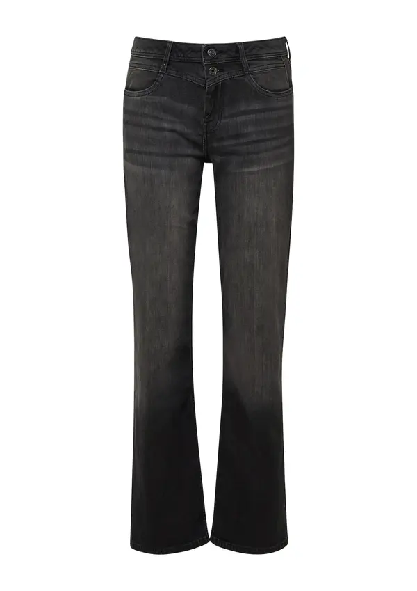 s.Oliver s.Oliver Kavbojke 'Karolin'  črn denim
