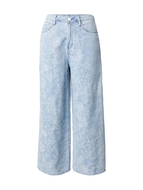 s.Oliver s.Oliver Kavbojke 'Suri'  moder denim / bela