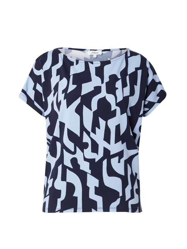 s.Oliver s.Oliver Majica  marine / svetlo modra